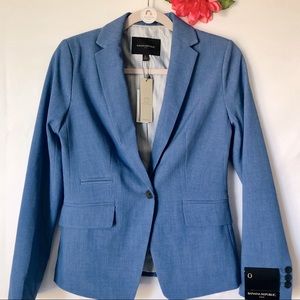 NWT - Banana Republic Blue Blazer - Size 0